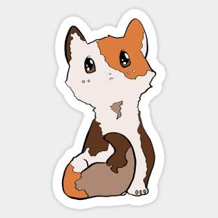 Shelter Cats - Calico Kitty Sticker